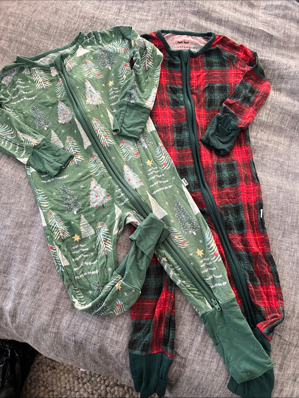 Little Sleepies Holiday Zippy Lot